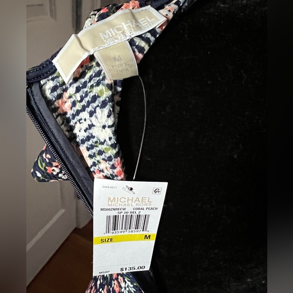 MICHAEL Michael Kors Floral Tiered Dress M NWT - Picture 4 of 4